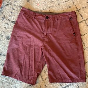 Quicksilver Amphibian Shorts (Maroon)